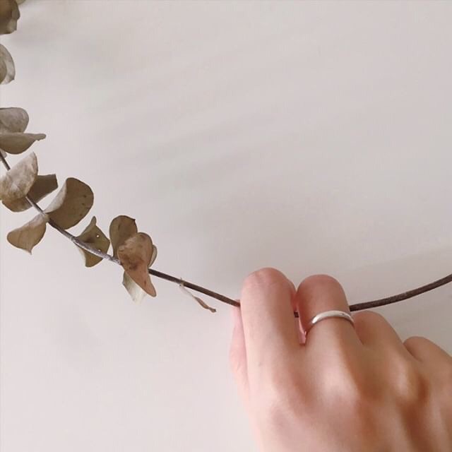 999純銀 簡約半圓線圈